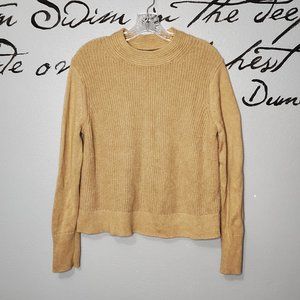 Banana Republic Camel Colored Crew Neck Sweater, Lg